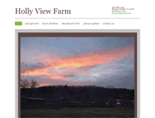 Tablet Screenshot of holly-view.com